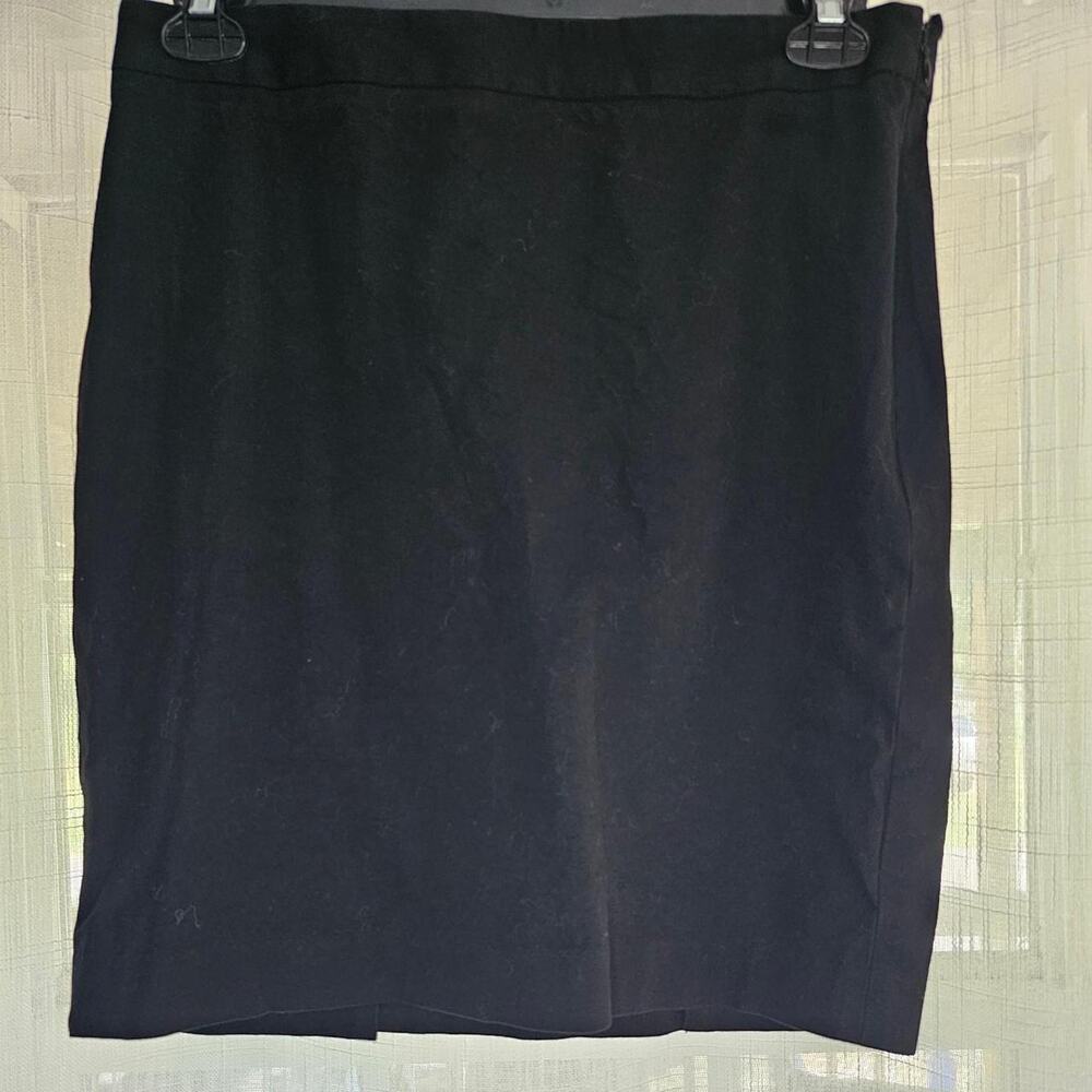 Gap black midi skirt with